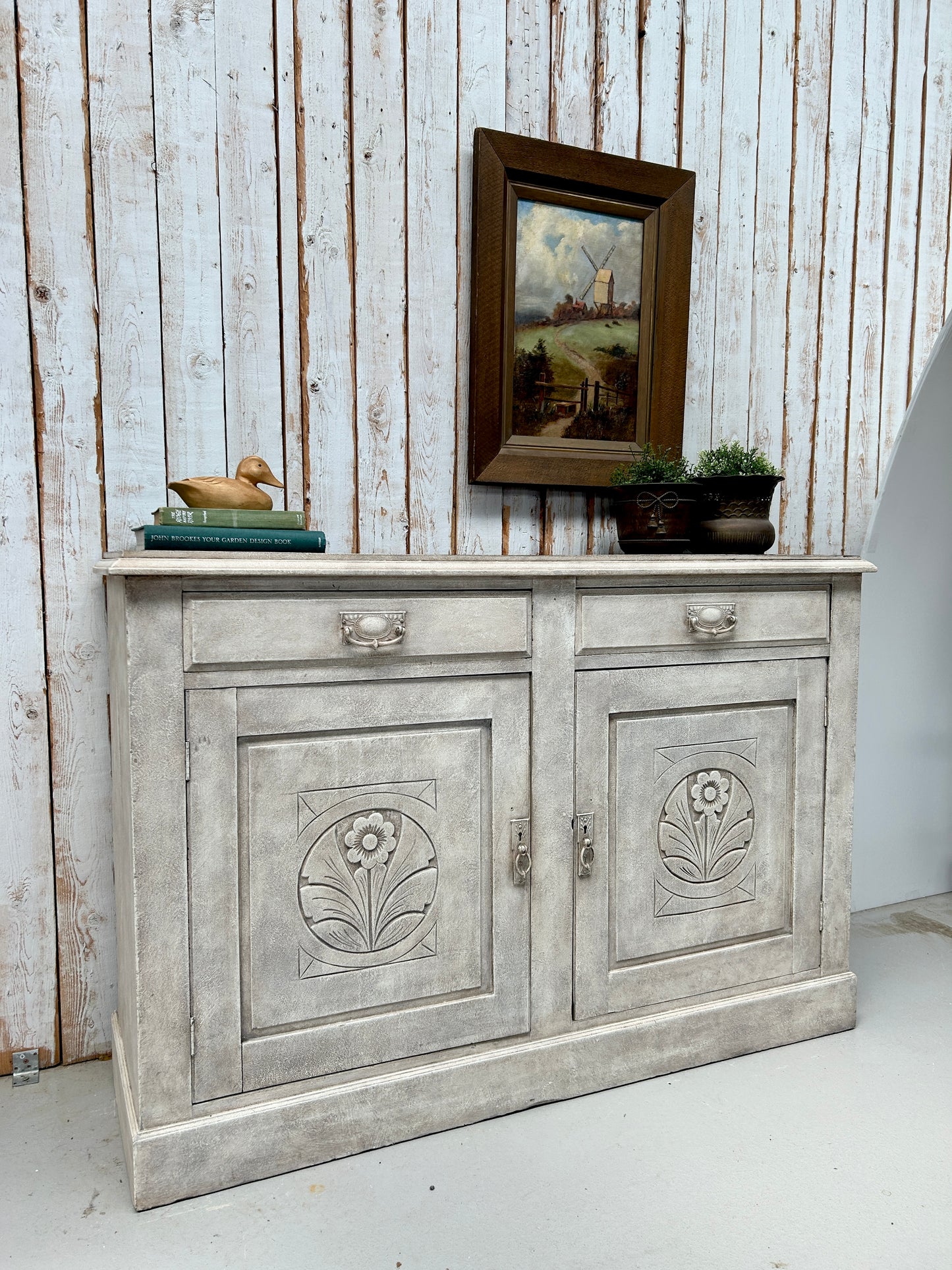 Textured Cedar Sideboard