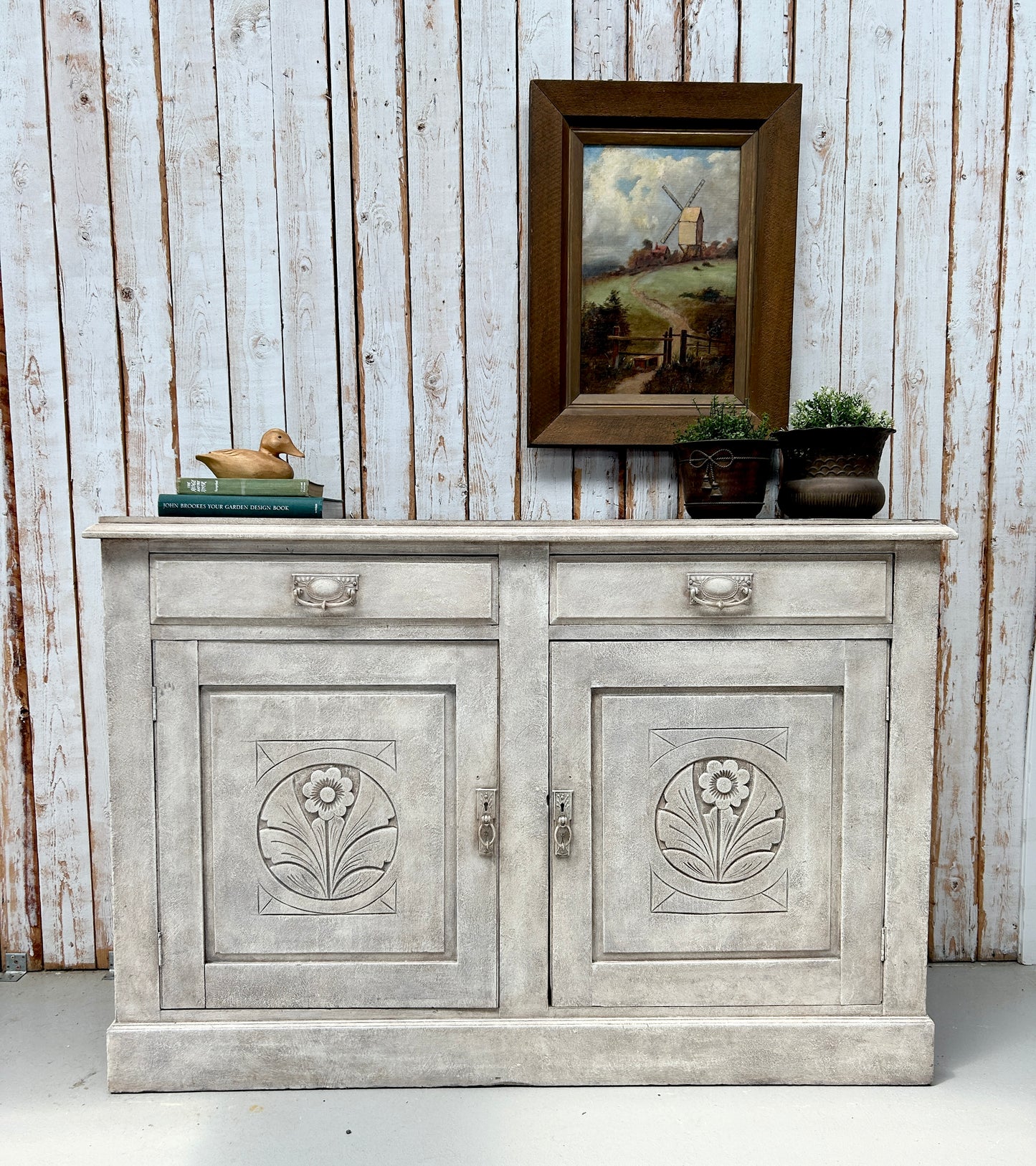 Textured Cedar Sideboard