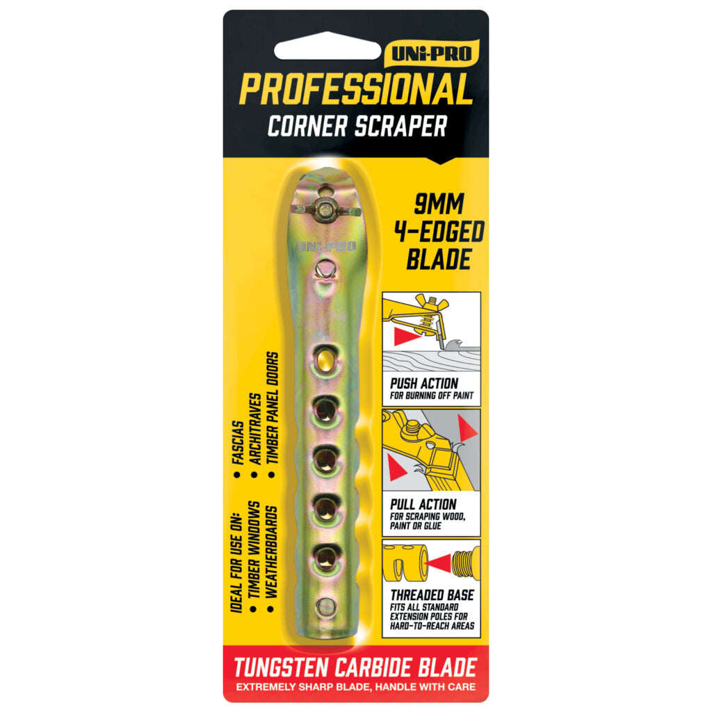 UNi-PRO | Professional Angled Corner Scraper – The Painted Brush & Co.