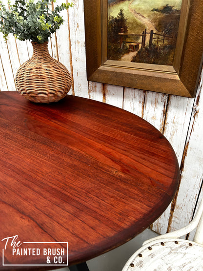 Oval Cedar Table