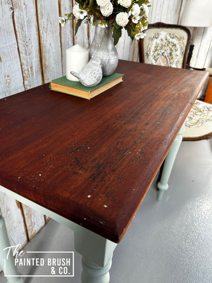 Vintage Cedar Hall Table