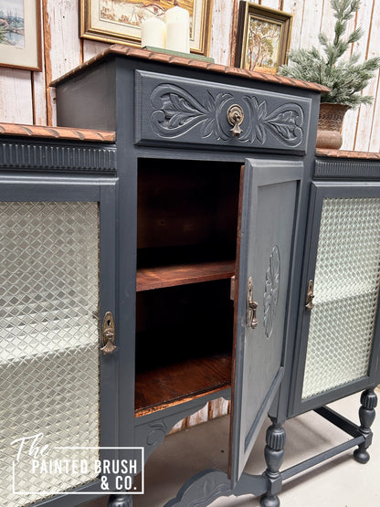 Lead Oak Sideboard