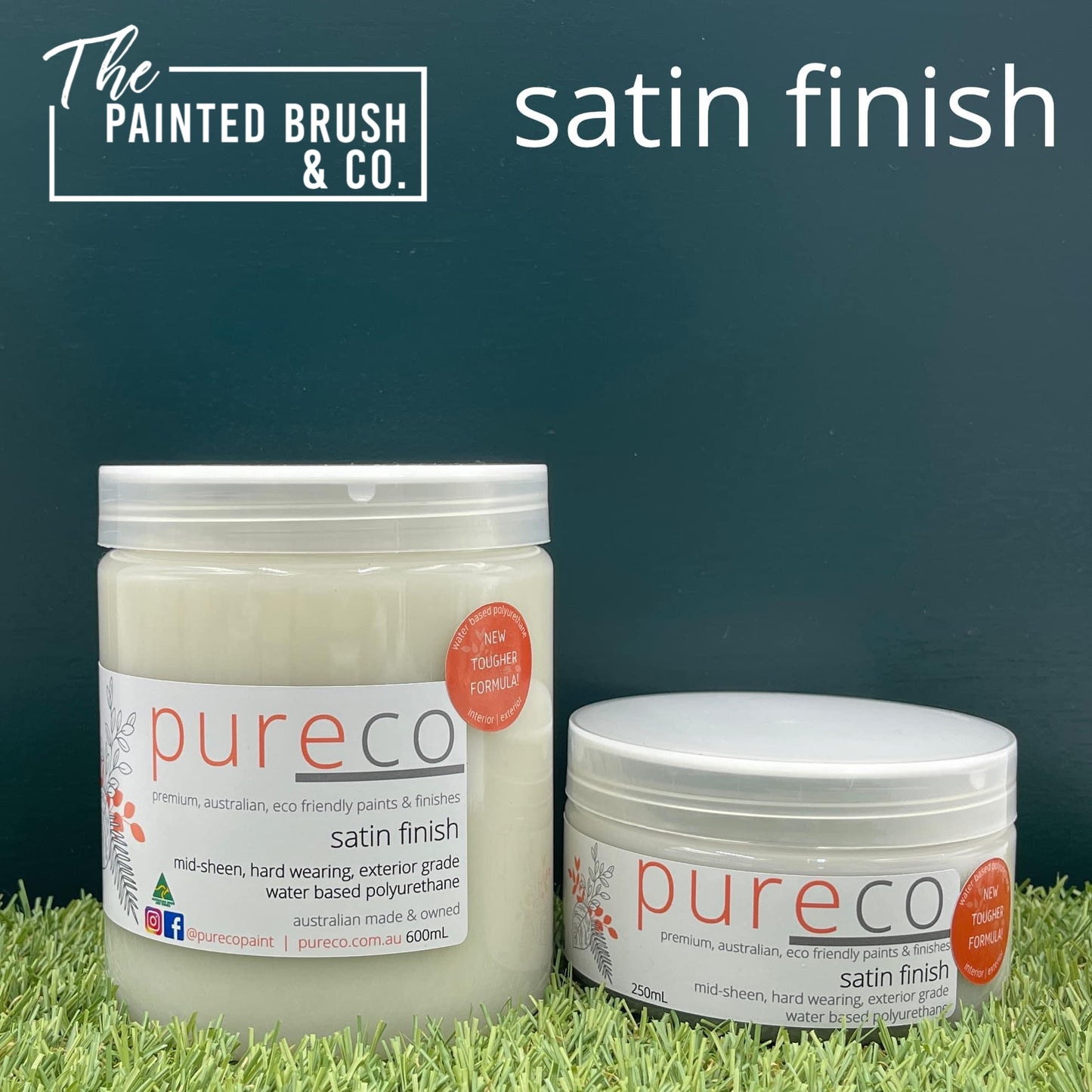 Pureco SATIN Finish | Polyurethane | NEW FORMULA