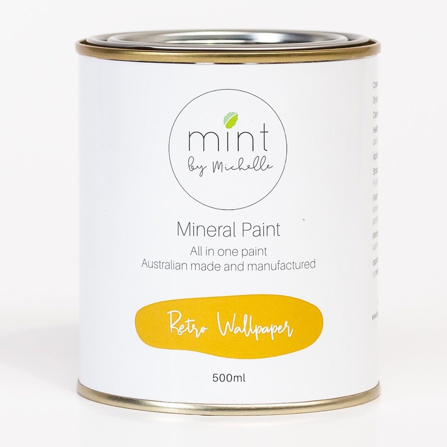 Mint Mineral Paint  |Retro Wallpaper