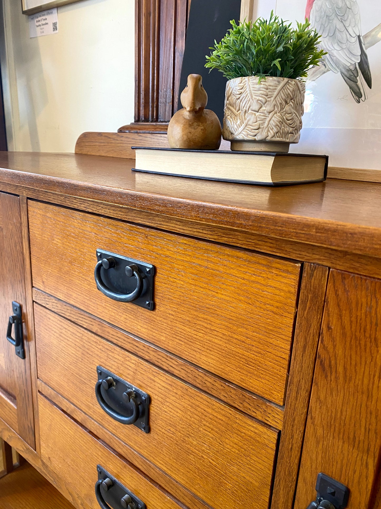 Oak sideboard