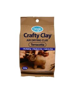 Crafty Clay | 500g | Terracotta | Air Drying
