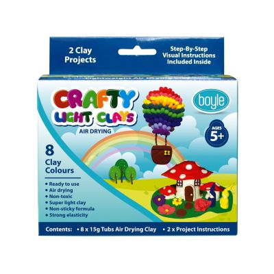 Boyle | Crafty Light Clays | 8 Colour Value Pack