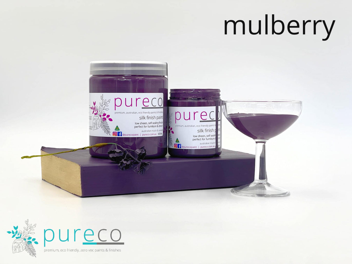 Pureco Chalk Finish  - Mulberry