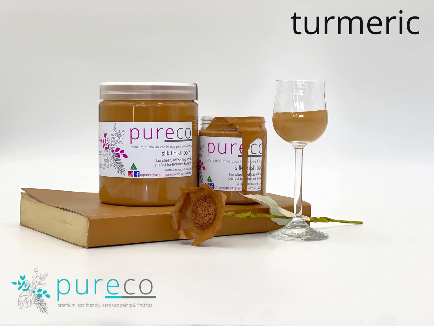 Pureco Silk Finish  - Turmeric