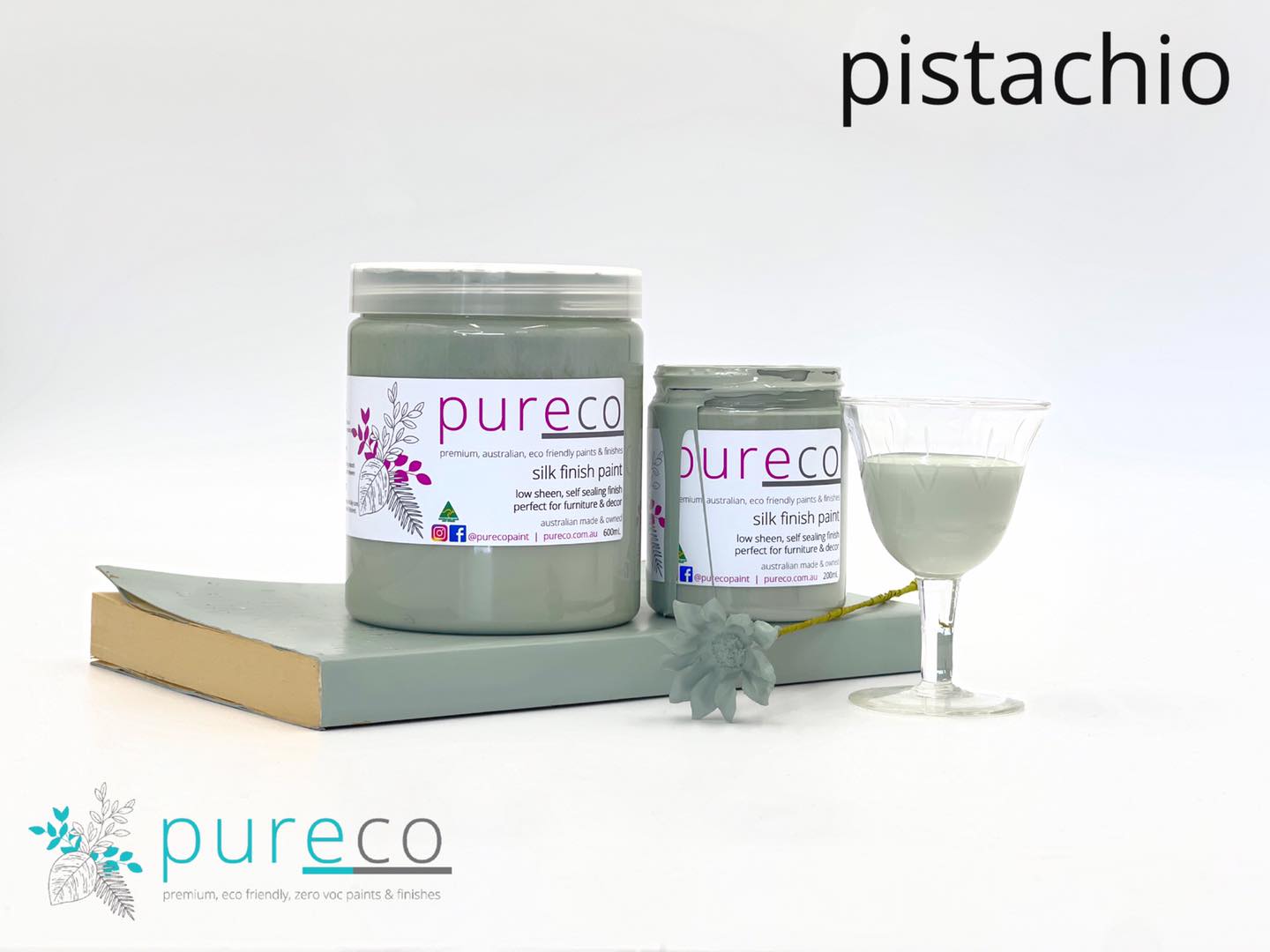 Pureco Silk Finish  - Pistachio