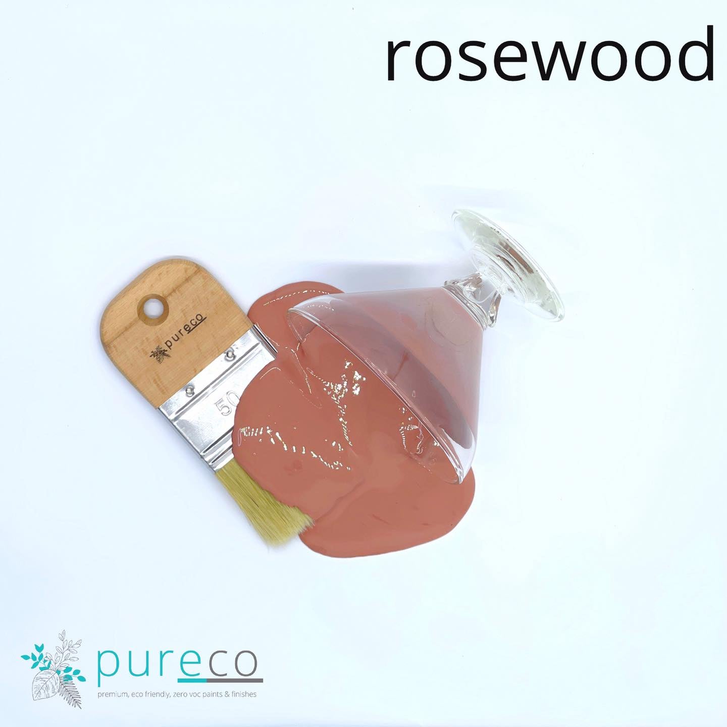 Pureco Chalk Finish  - Rosewood