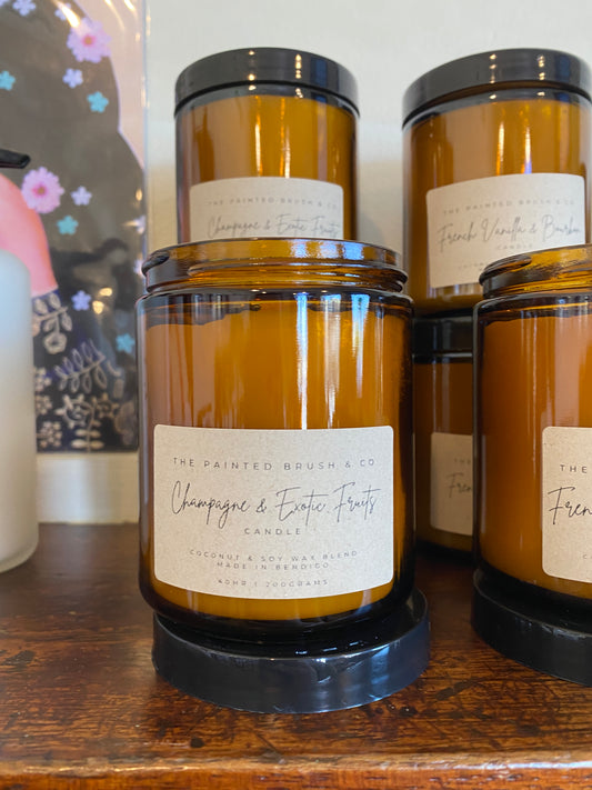 Champagne & Exotic Fruits | Coconut & Soy Wax Candle