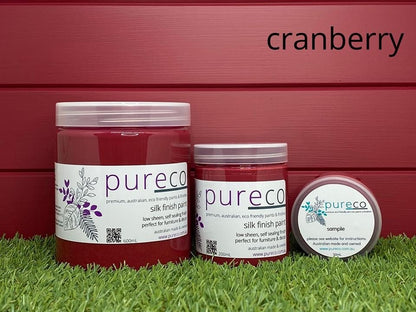 Pureco Silk Finish  - Cranberry