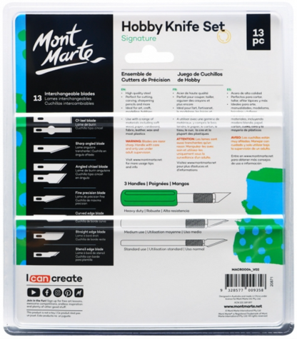 Hobby Knife Set 13pc