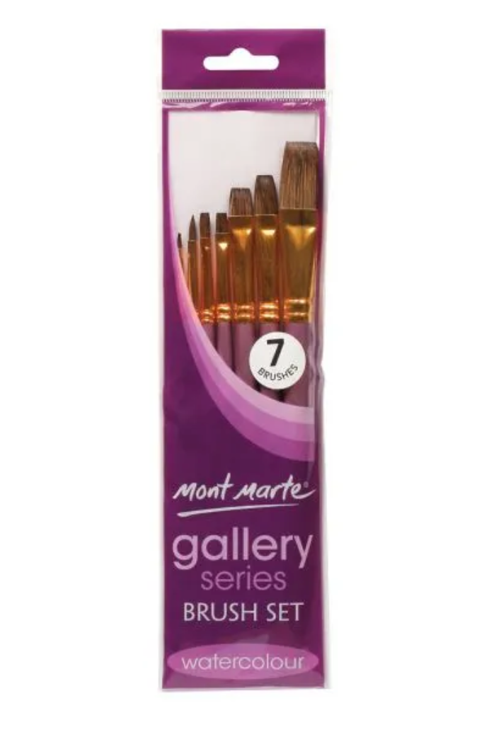 Gallery Series Brush Set Watercolour 7pce