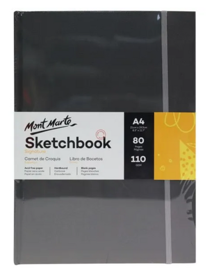 Hardbound Sketch Book Signature 110gsm A4