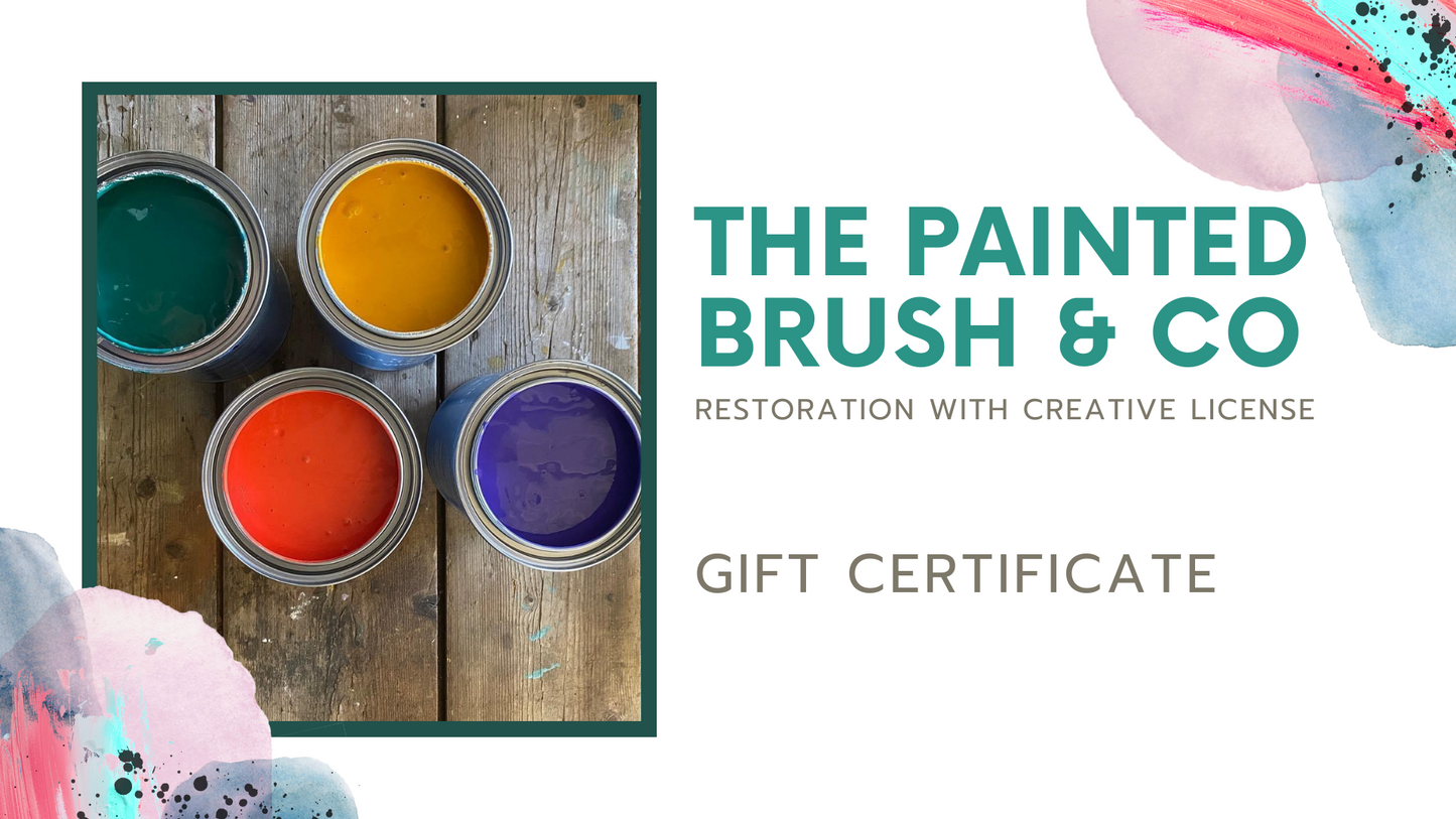 The Painted Brush & Co Gift Certificate