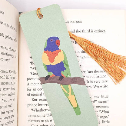 Tilly Scribbles - Rainbow Lorikeet Bookmark