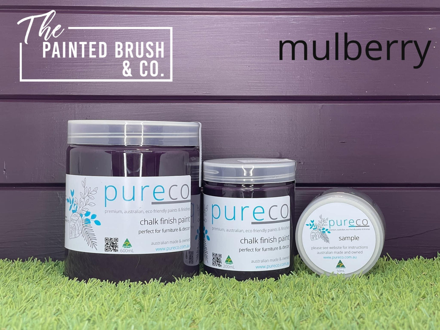 Pureco Chalk Finish  - Mulberry