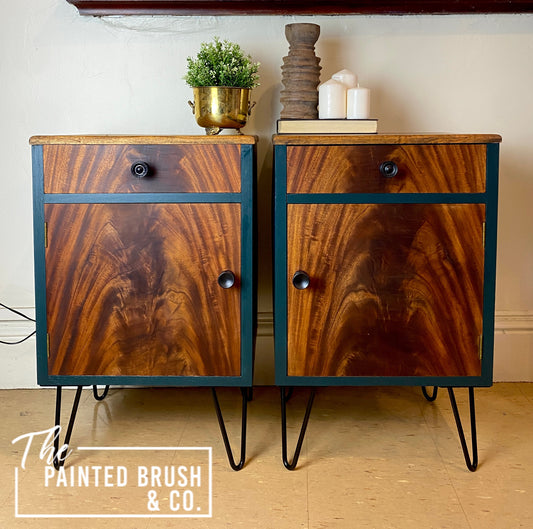 Mid Century Bed Side Tables (PAIR)