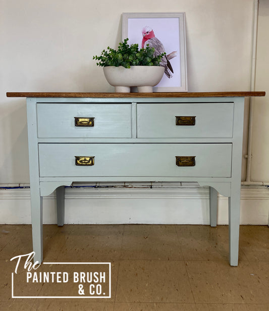 Vintage Green Dresser