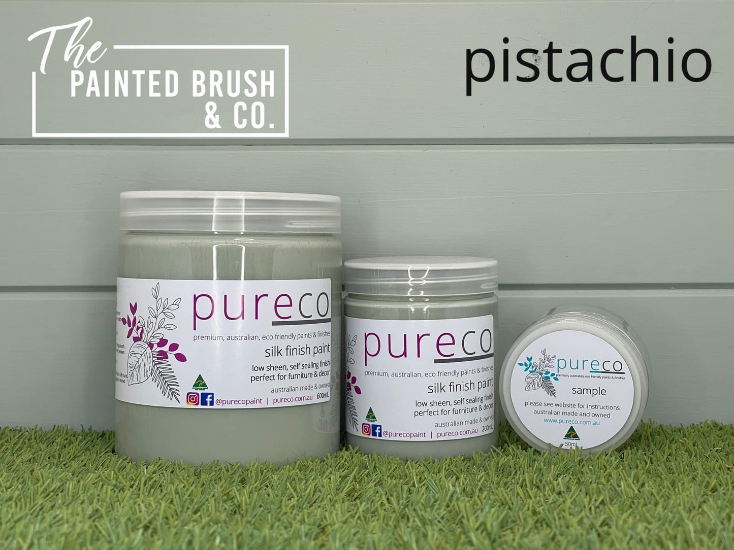 Pureco Silk Finish  - Pistachio