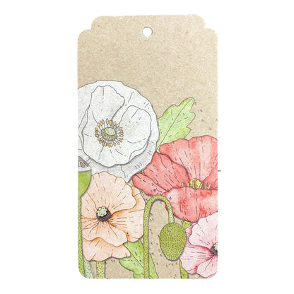 Sow ‘n Sow | Poppy Gift Tags | 10 pack