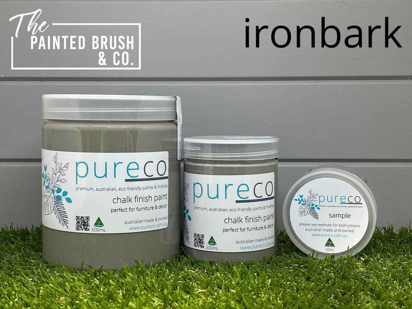 Pureco Chalk Finish  - Ironbark