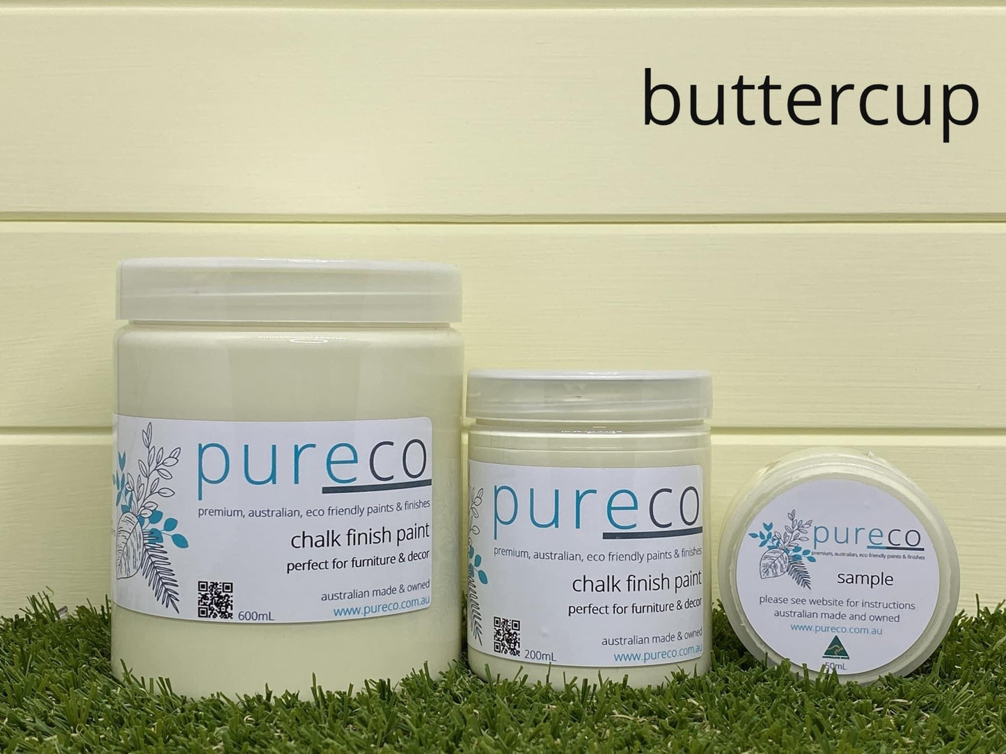 Pureco Chalk Finish  - Buttercup