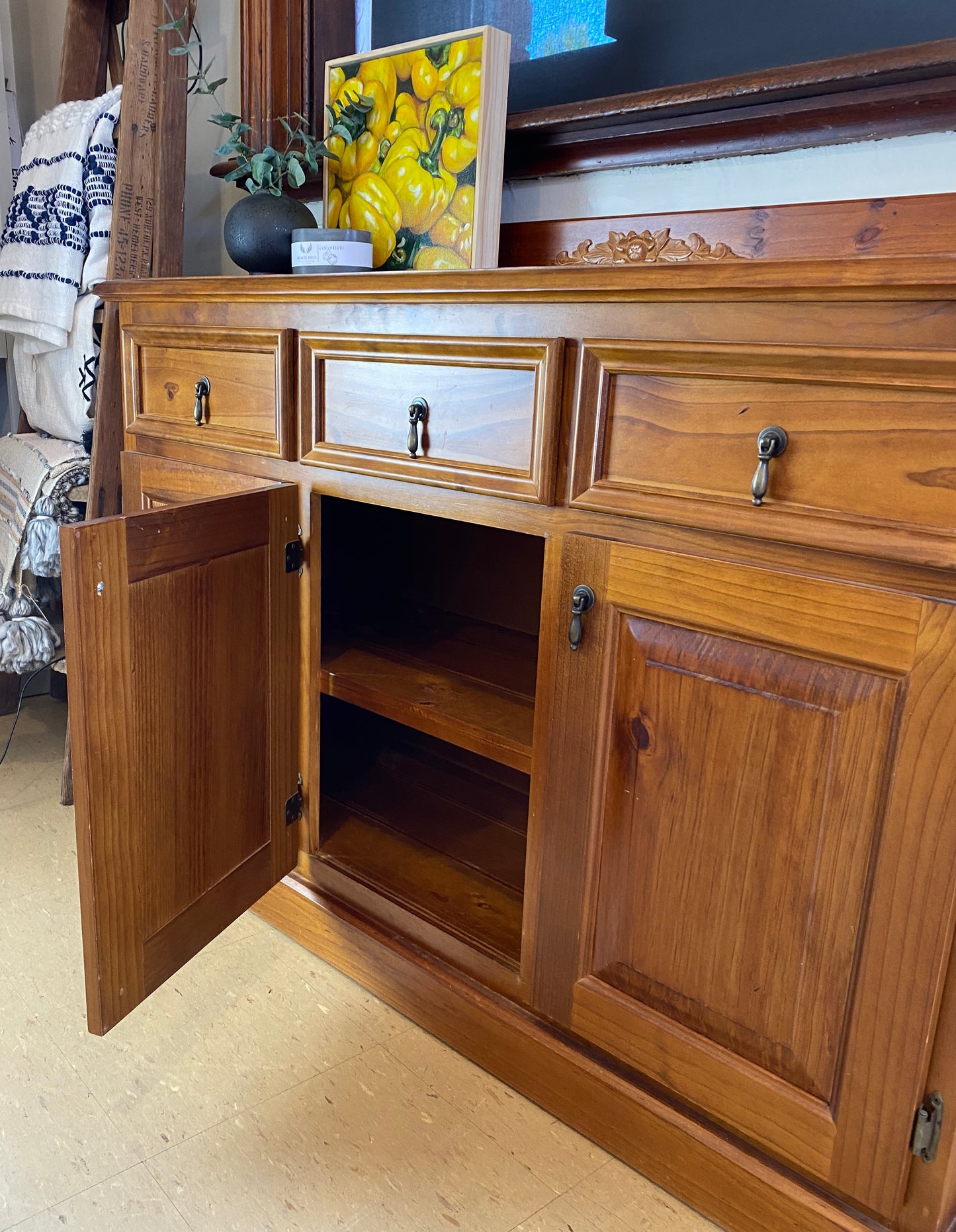 Traditional Pine Sideboard