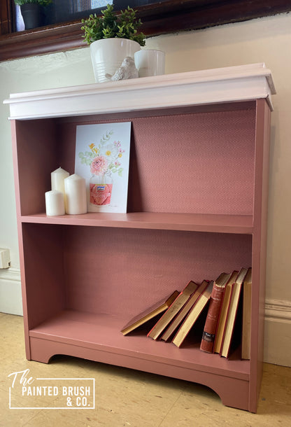 Pretty in Pink Bookcase