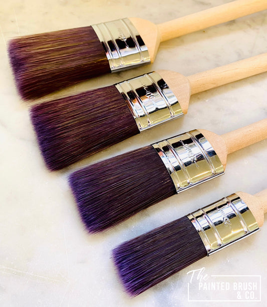 Long Handle Oval Paint Brush