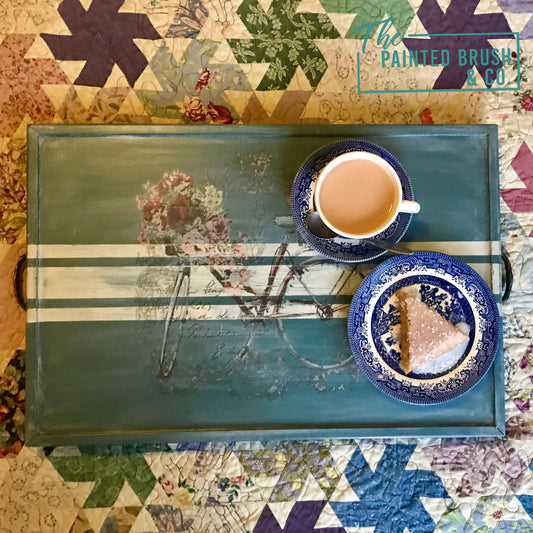 Vintage Bike Tea Tray