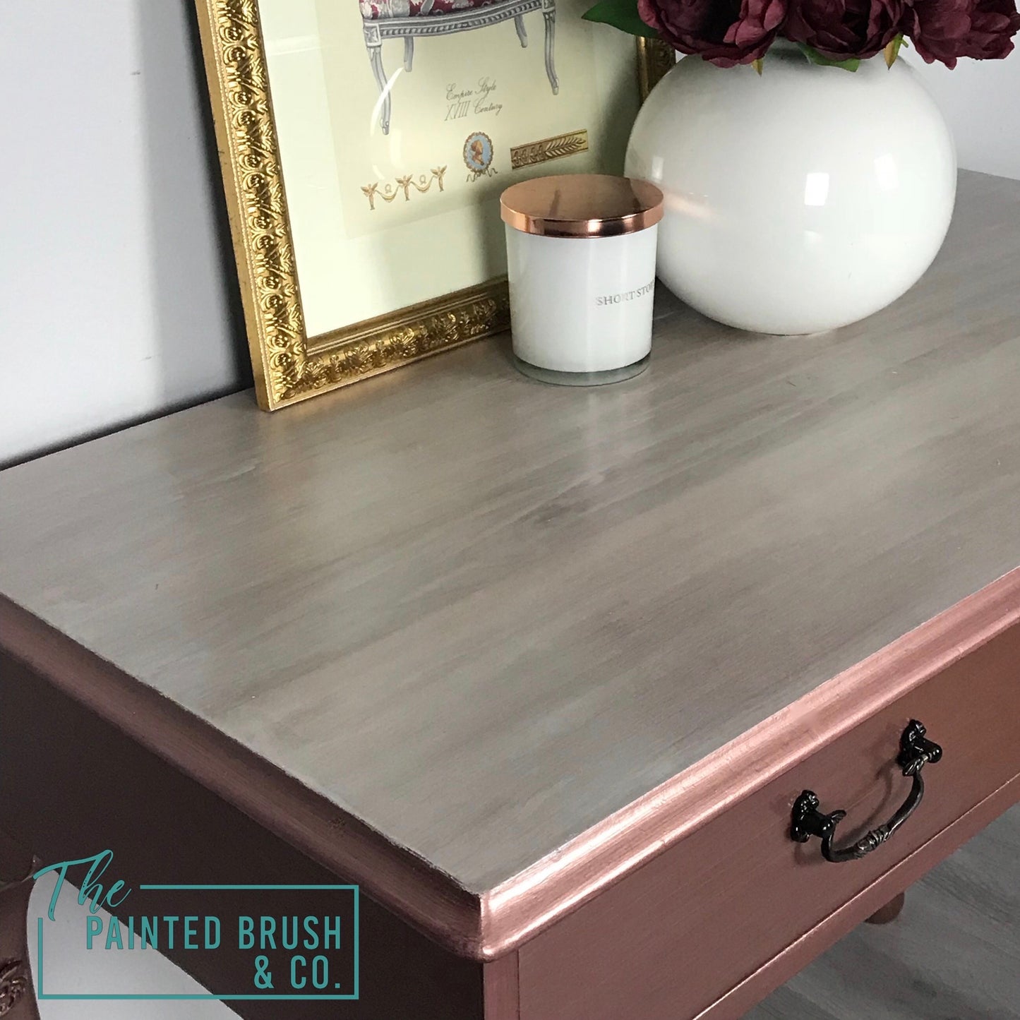 Rose Gold Dressing Table